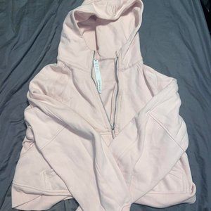 LULULEMON Cropped Scuba hoodie size M/L